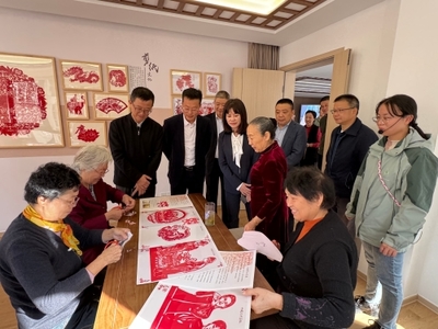 法治剪紙工作室落戶河埒北橋，辰光里藝術(shù)空間注入普法新活力